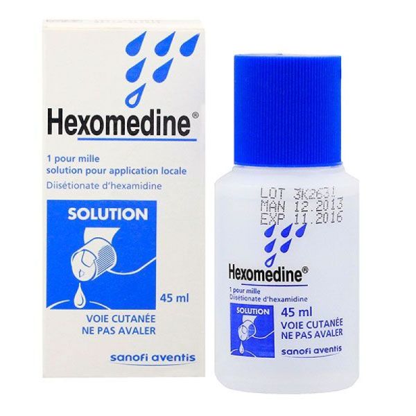 Hexomedine 0,1% S Loc Fl/45Ml