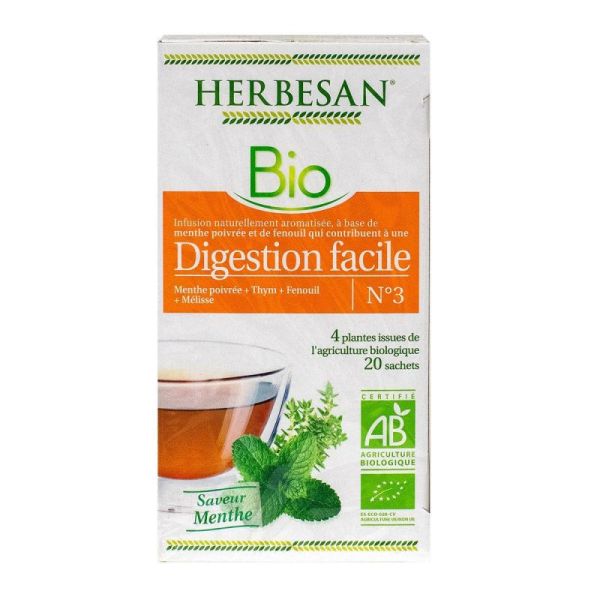 Herbesan Infus Bio Tis Digest Facile 20Sach R