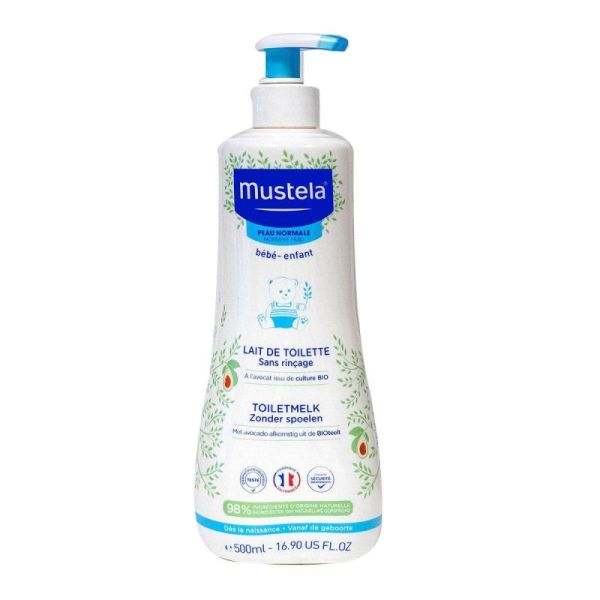 Mustela Bb Enf Lait Toil Avocat Bio 500Ml