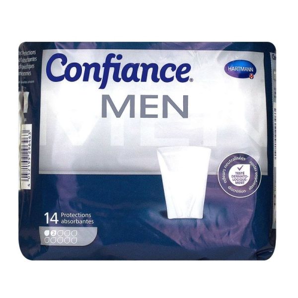 Confiance Men Prot Ana Absorp 2G Sac/14 Ref 2