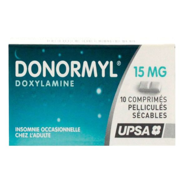 Donormyl 15Mg Cpr Secs T/10