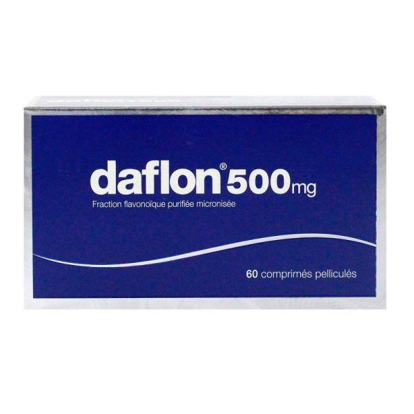 Daflon 500 Bte De 60 Cp  /15Chezgiph