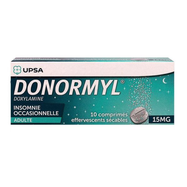 Donormyl 15Mg Cpr Effervescents T/10