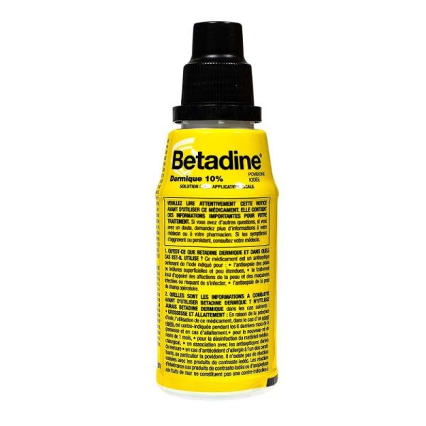 Betadine Dermique Loc Fl/125M