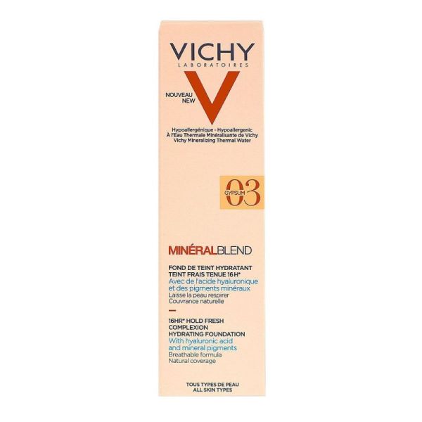 Vichy Mineralblend Fd Teint N?03 Gypsun 30Ml