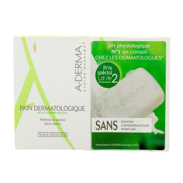 Aderma Pain  Avoin 2X100G Ss Savon Ss Parfum)