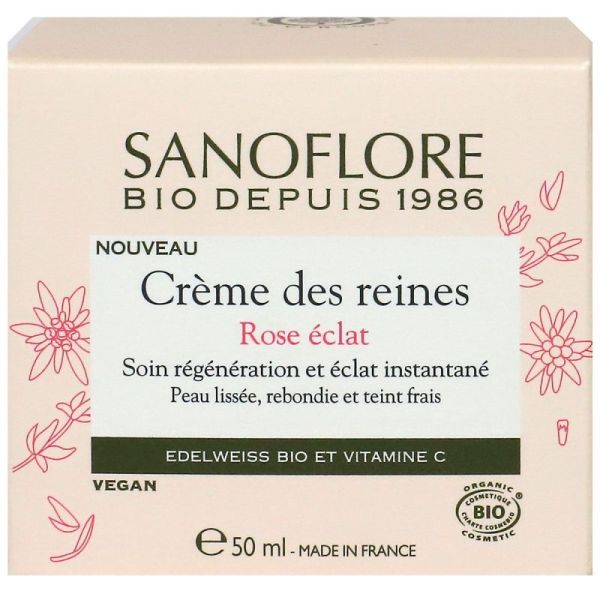 Sanoflore Cr Reine Rose Eclat 50Ml