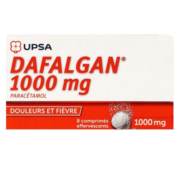 Dafalgan 1G Cpr Efferv Bt8