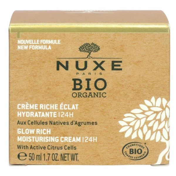 Nuxe Bio Cr Riche Hydrat ?Clat P/50Ml