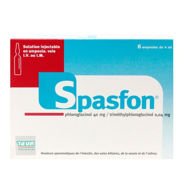 Spasfon Amp Im-Iv 4Ml 6