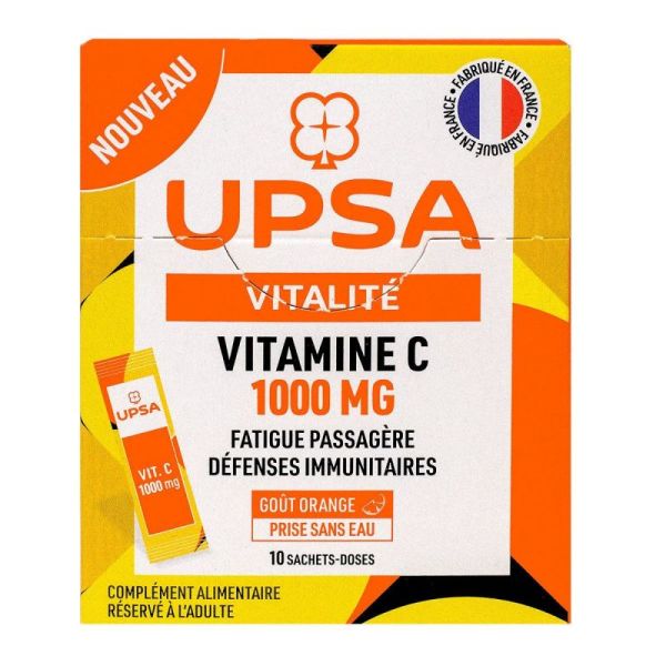 Upsa Vit C 1000 Pdr 10Sach Ref