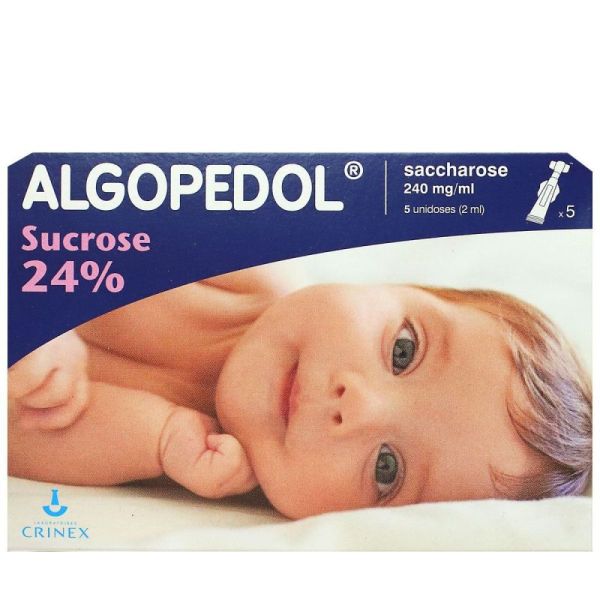 Algopedol Sucrose 24% Sol Pediat 5/2Ml Vaccin