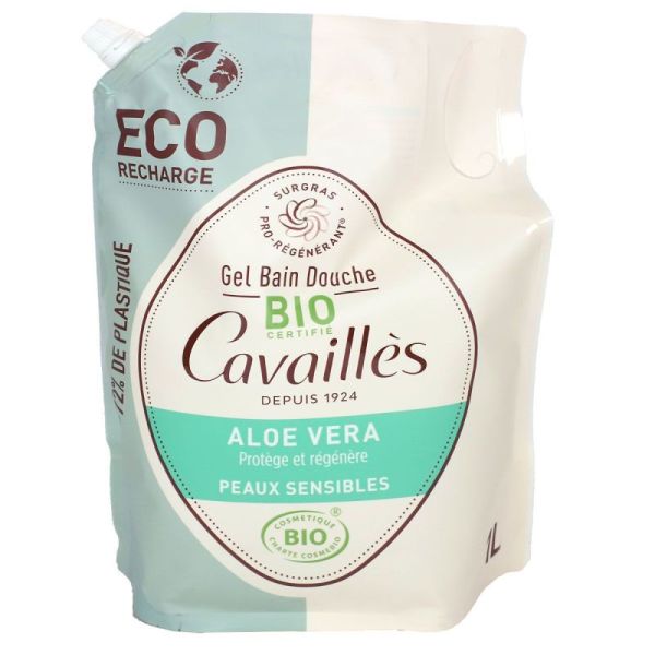 Cavailles Gel B/Dch Aloe Eco R 1L