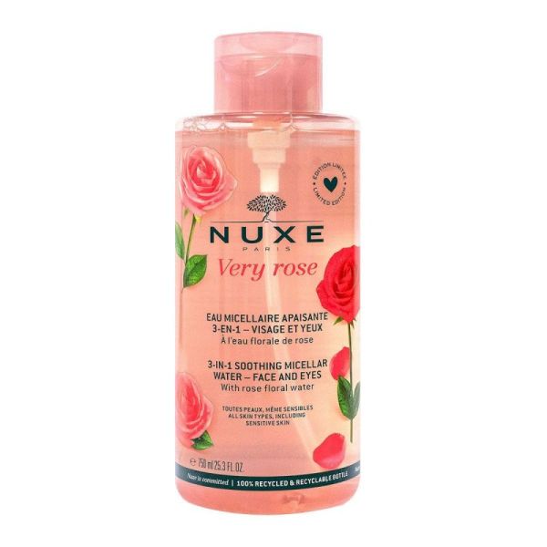 Nuxe Very Rose Eau Micellaire T P Sens 750Ml