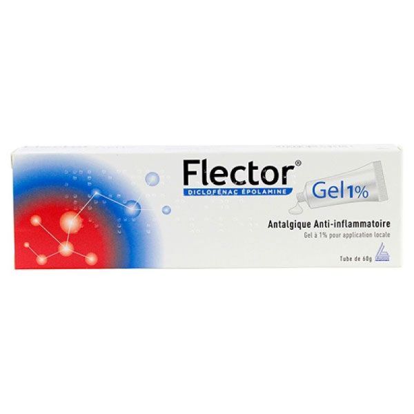 Flector 1% Gel Tube 60G = 12 Applic