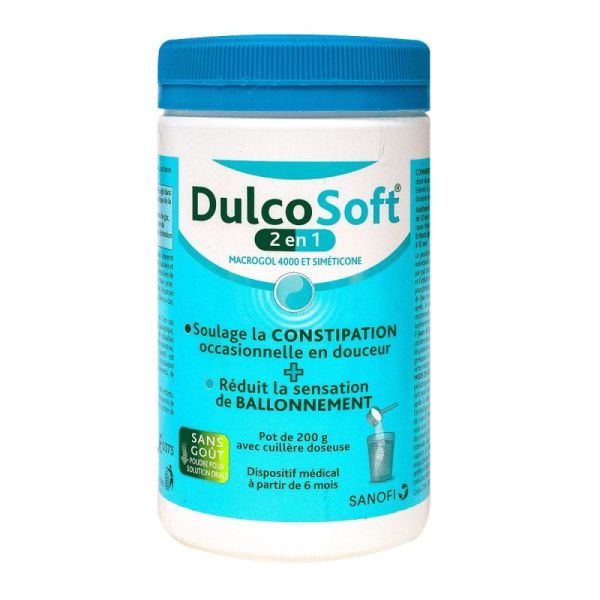 Dulcosoft 2En1 Pdr ? Diluer Fl/200G Ref