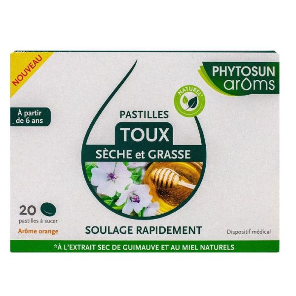 Psa Pastilles Toux X20