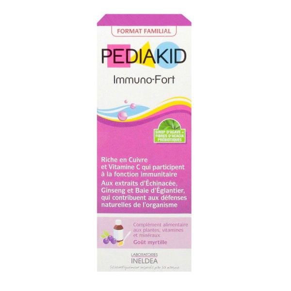 Pediakid Immuno Fort 250Ml Pf 12