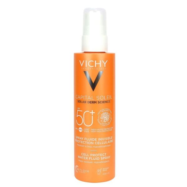 Vichy Ideal Sol Spf50+ Spray Prot R?Hyd 200Ml