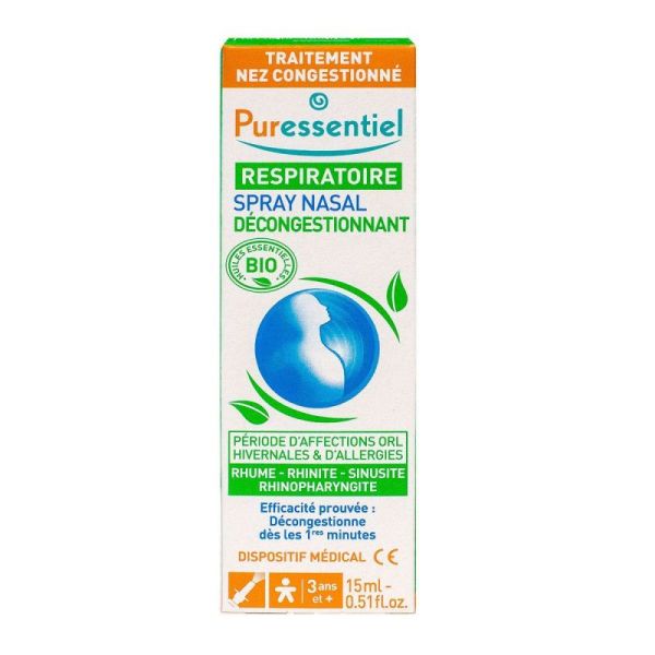 Puressentiel Respiratoire Spray Nas Dec 15Ml