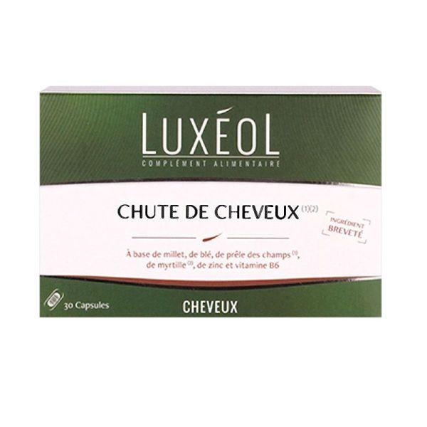 Luxeol Chute De Cheveux Caps B/30