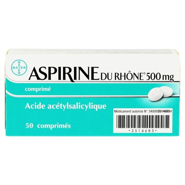 Aspirine Du Rhone 500Mg B/50