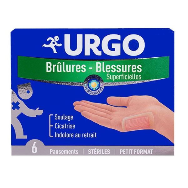 Urgo Brulures Pm Bte6