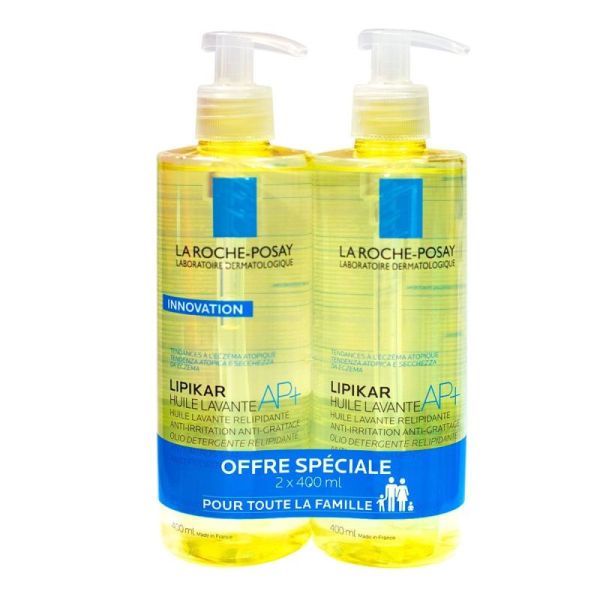 Lrp Lipikar Huile Ap+ 2X400Ml