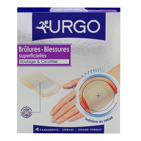 Urgo Brulures Pans Gm B/4