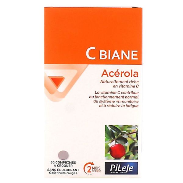 Pileje C Biane Acerola Cpr Croq 60Cp