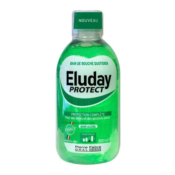 Eluday Protect Bain Bch Fl/500Ml+Gobelet Ref