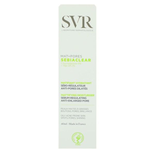 Svr Sebiaclear Mat+Pores 40Ml