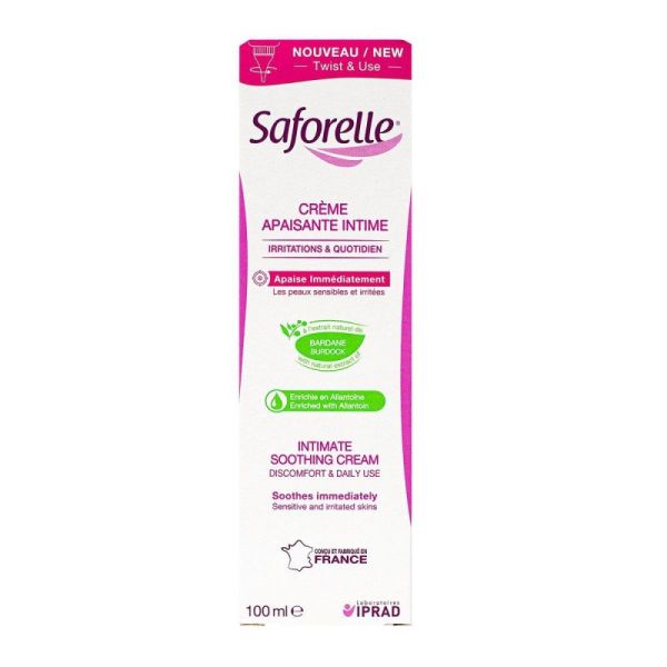 Saforelle Cr Apais Int Irrit Quot T/100Ml