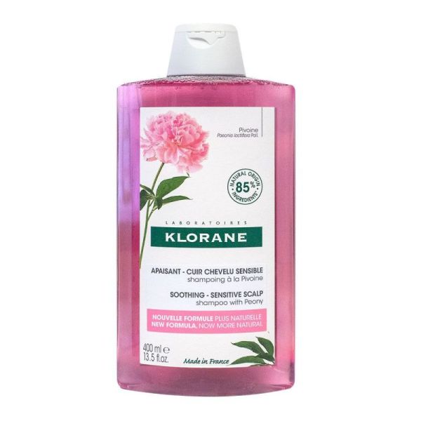 Klorane Capill Shamp Pivoine Bio Fl/400Ml Ref