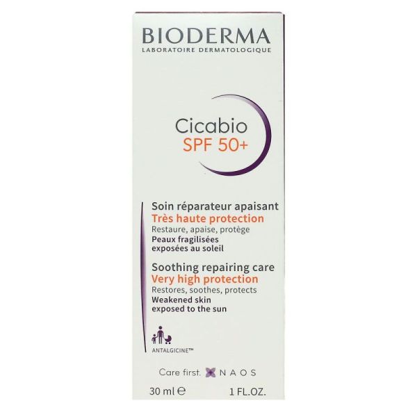 Bioderma Cicabio Cr Spf50+ 30Ml