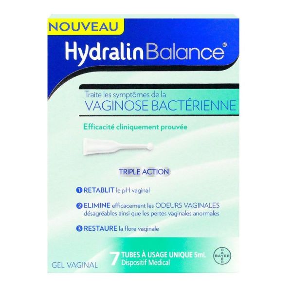 Hydralin Balance Gel Vag Triple Act 7Unid/5Ml