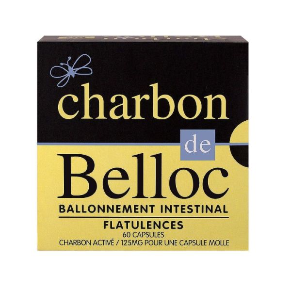 Charbon De Belloc 125Mg Caps Mol X60