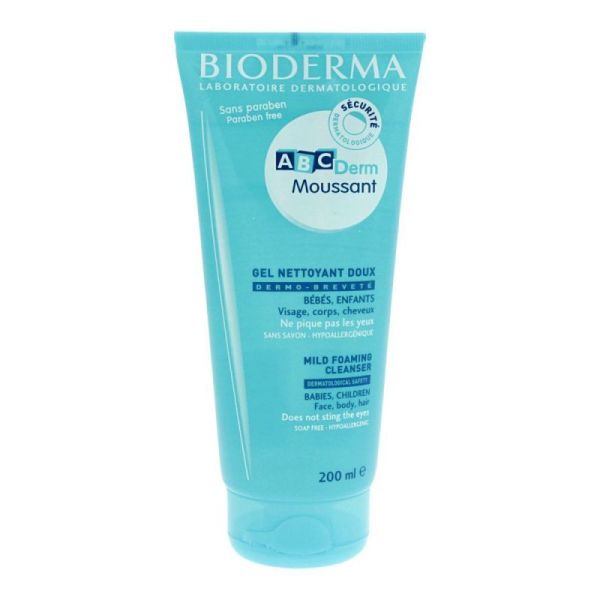 Bioderma Abcderm Mous Gel Nett Dou 200Ml