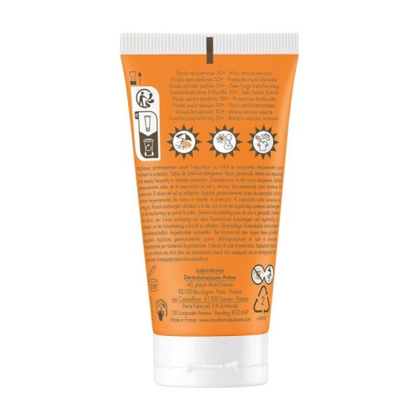 Avene Sol Spf50+ Fluid S/Parf 50Ml