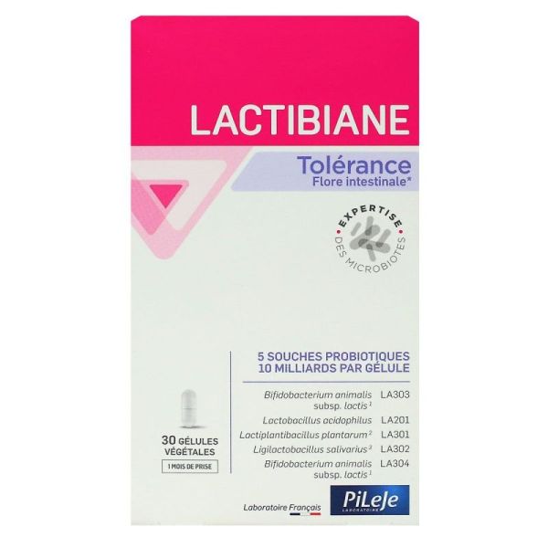 Pileje Lactibiane Tolerance Gelu Bt30 Pf19.5