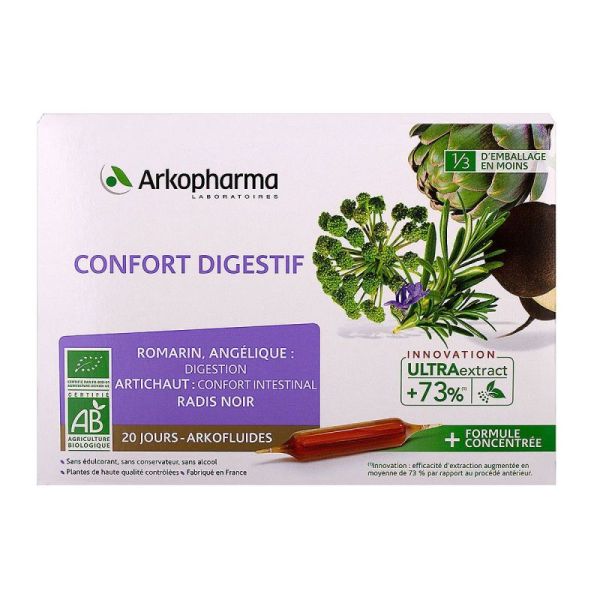 Arkofl Confort Digestif Bio Amp 20