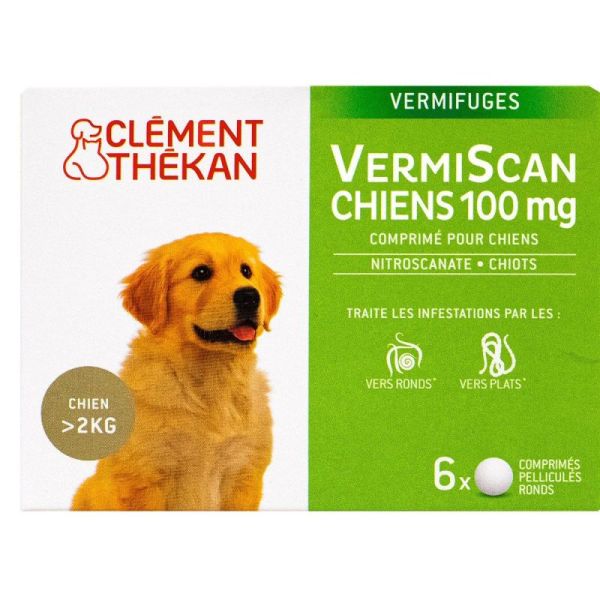 Vermiscan 100Mg Cpr B/6 Ref 0024207