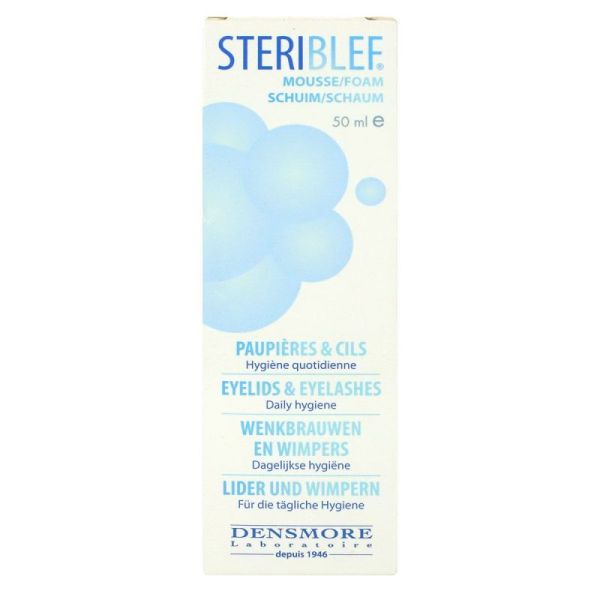 Steriblef Mousse Paup/Cils 50Ml