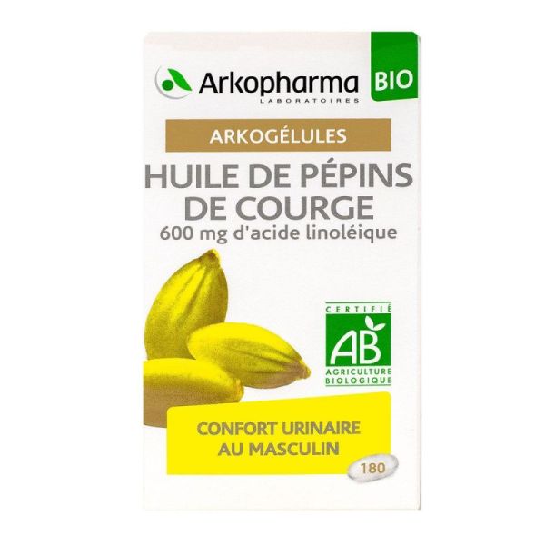 Arkogelules Hle Pepin Courge Bio Caps Fl/180