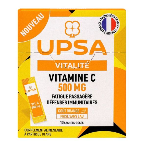 Upsa Vit C 500 Pdr 10Sach Ref