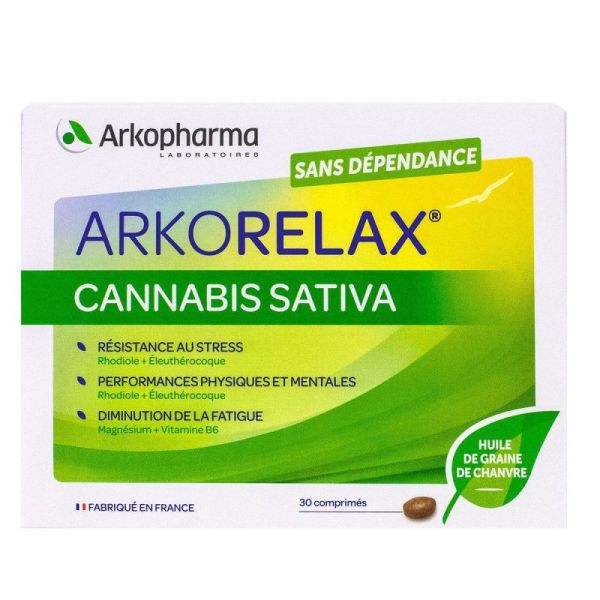 Arkorelax Cannabis Sativa Cpr B/30 Ref