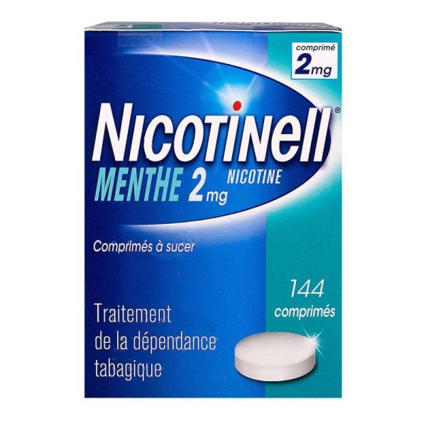 Nicotinell 2Mg Cpr Suc Ment Plq/144