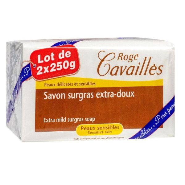 Cavailles Savon Surgras 2X250G