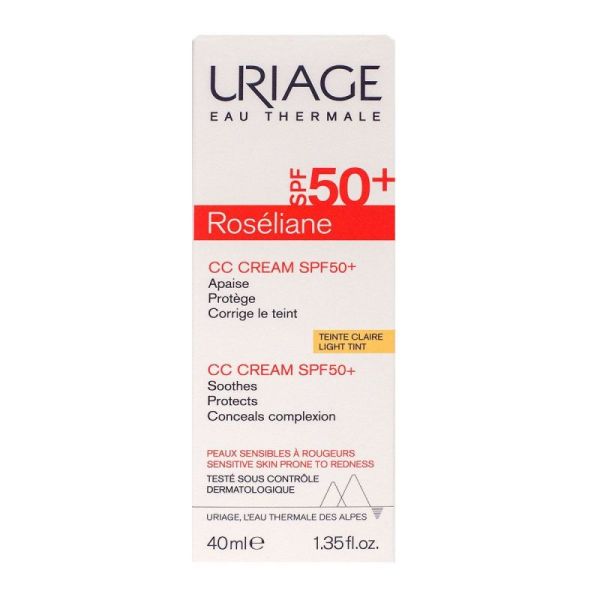 Uriage Roseliane Spf50+ Cr Anti-Roug T/40Ml R