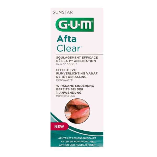 Gum Aftaclear Bain Bch Aphtes Les Bucc 120Ml